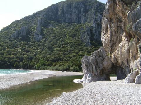 Strand von Olympos - (Strand, Türkei, Strandurlaub)