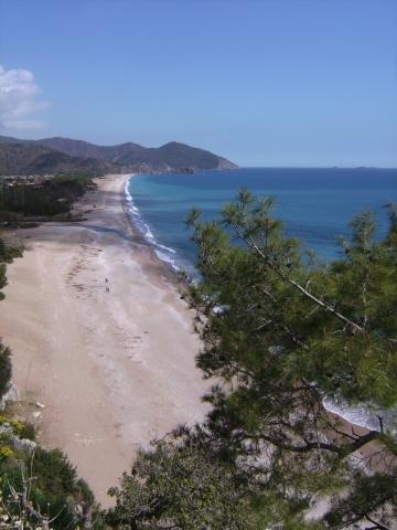 Strand von Olympos - (Strand, Türkei, Strandurlaub)