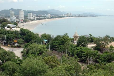 Blick auf Hua Hin - (Urlaub, Asien, Thailand)