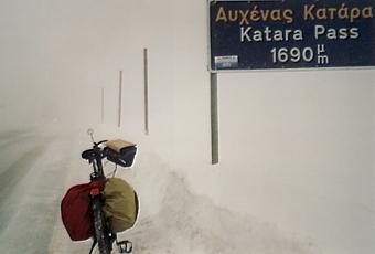 Meine Wintertour durch das verschneite Griechenland - (Deutschland, Europa, Sport)
