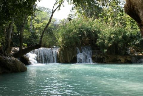 Wasserfälle bei Luang Prabang - (Sehenswürdigkeiten, Laos, Top Ten)