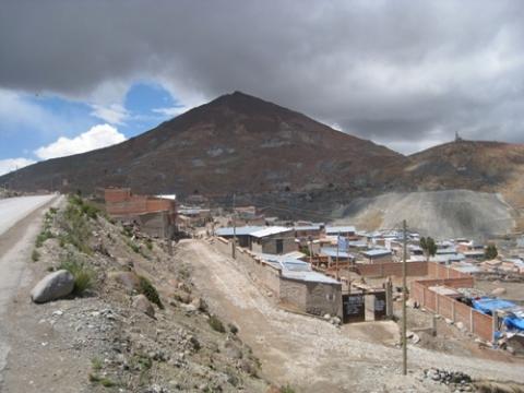 Der Cerro Rico in Potosi - (Südamerika, Bolivien, Potosi)