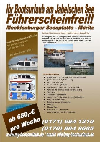 - (Ferienhaus, Wasser, Hausboot)